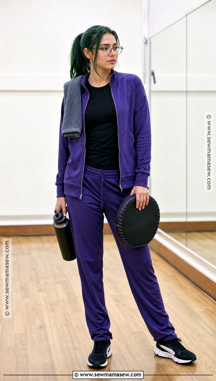 Maki Zenin Purple Tracksuit Cosplay - 40 maki zenin cosplay ideas