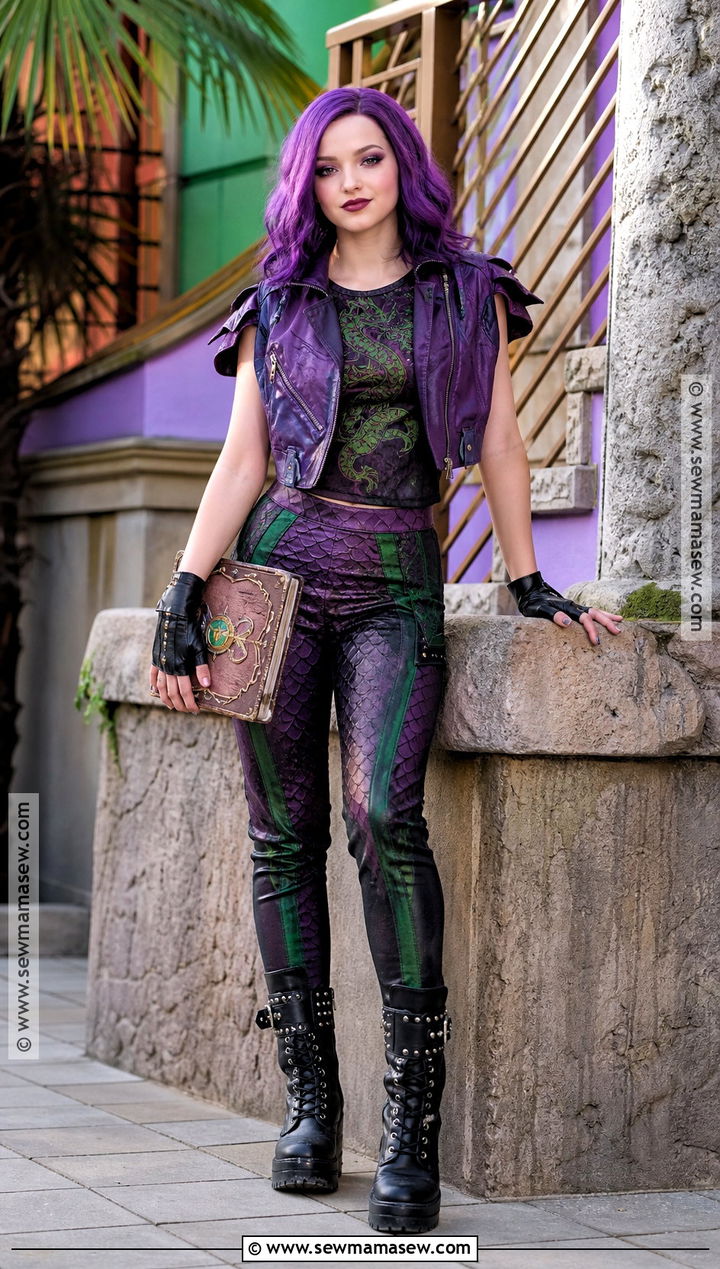 Mal Isle Of The Lost Descendants Costume - 35 descendants costumes