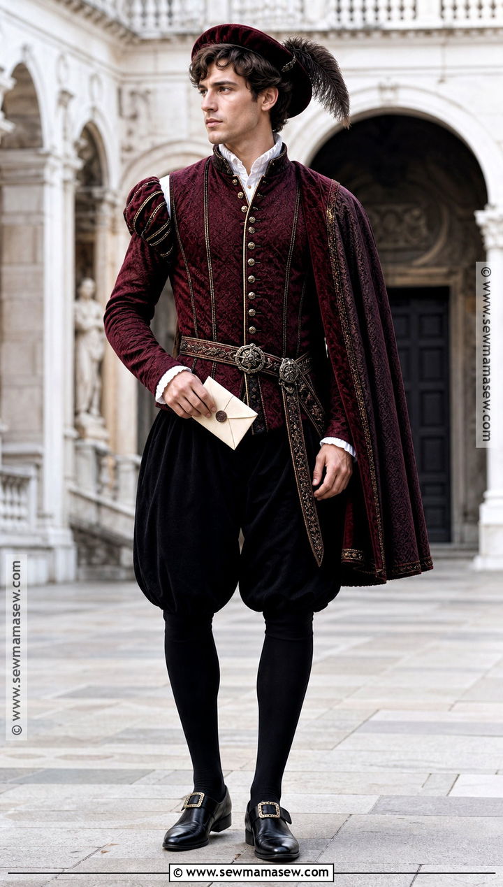Male Renaissance Courtier Costume - 30 male ren faire costume ideas