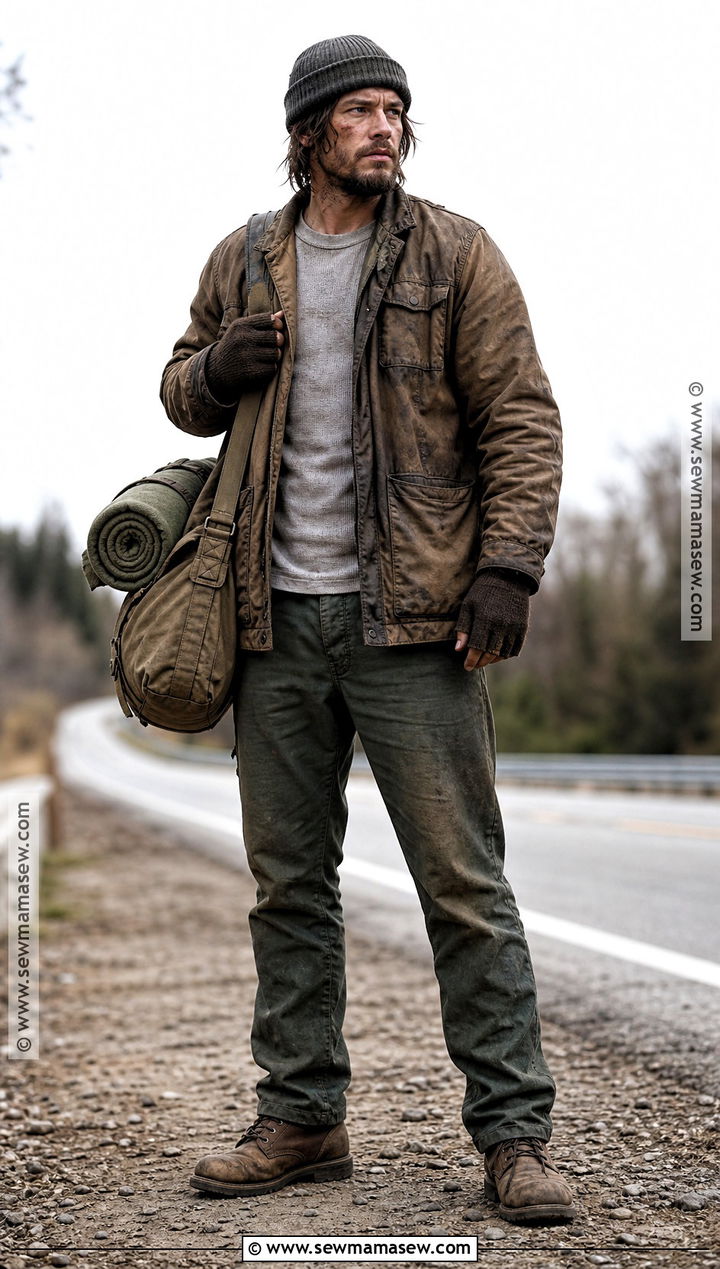 Male Zombie Apocalypse Wanderer Outfit - 50 zombie apocalypse outfits