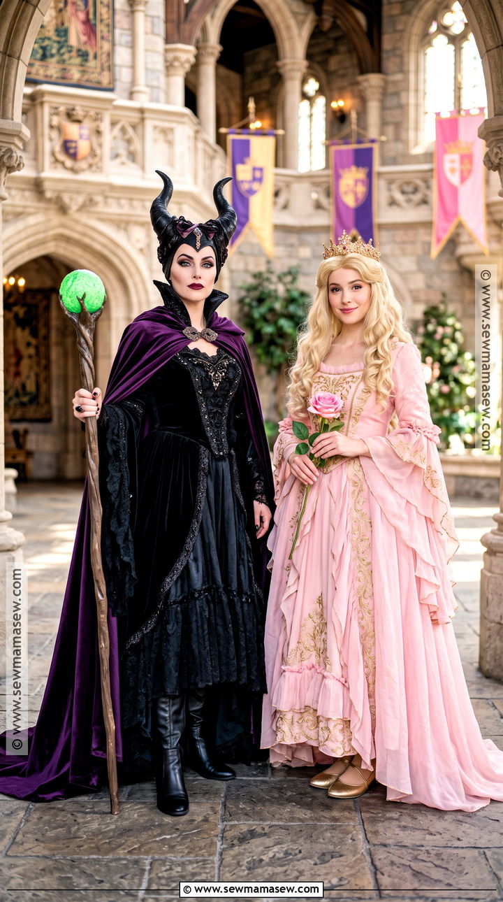 Maleficent And Aurora Costume - 30 disney duo costumes