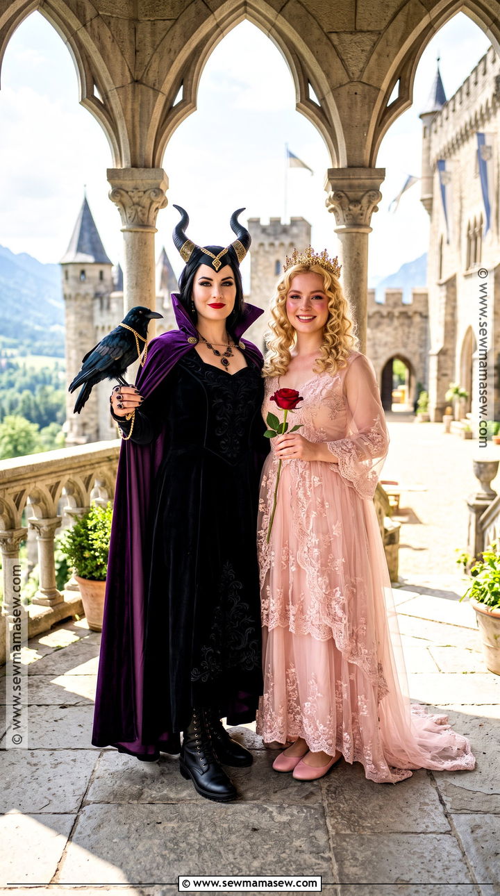 Maleficent And Aurora Couple Costume - 40 disney couple costumes