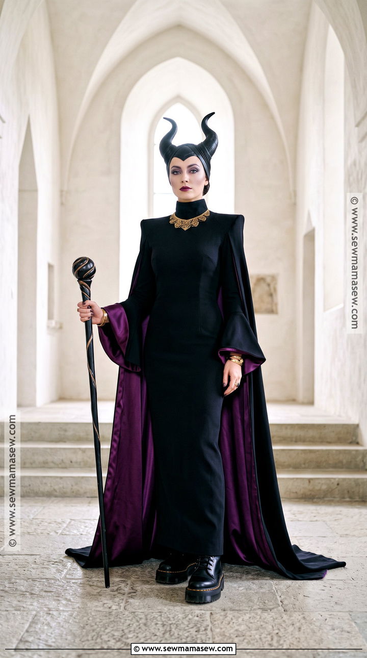 Maleficent Black Cosplay Dress - 30 cosplay dress ideas