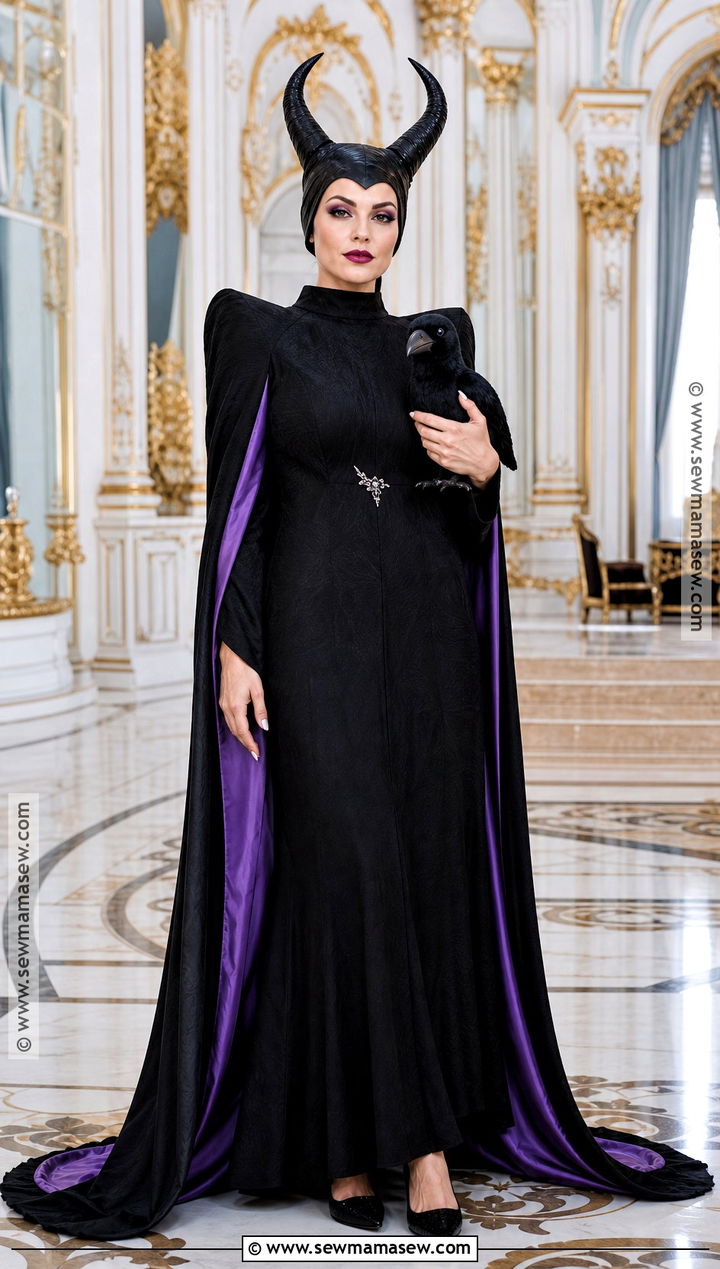 Maleficent Black Gown Costume - 30 movie character costumes for females