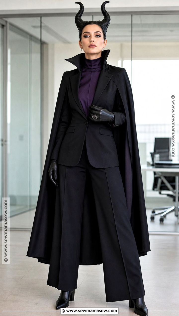 Maleficent Costume With Black Pantsuit - 50 maleficent costume ideas