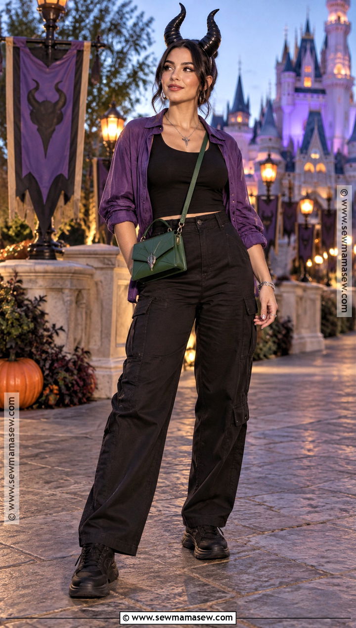 Maleficent DisneyBound Outfit - 20 Disney In October Outfits