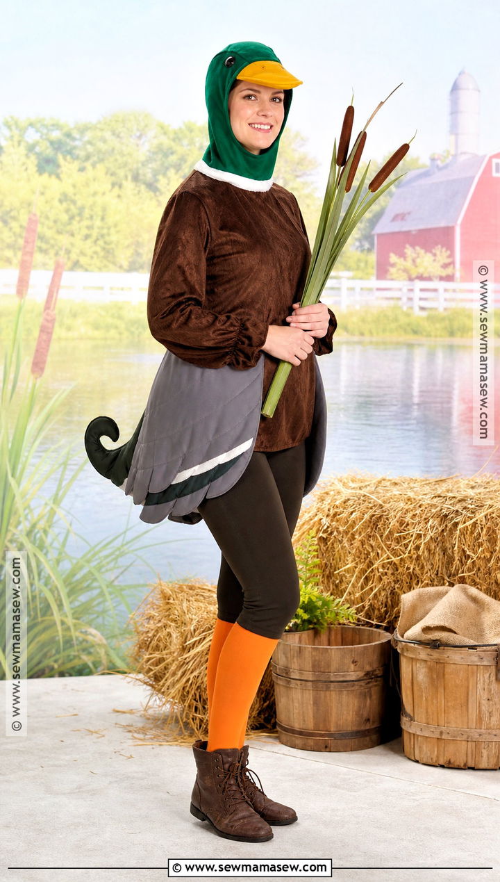 Mallard Duck Costume - 30 farm animal costumes