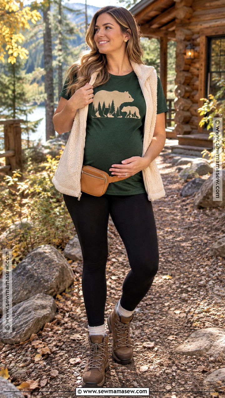 Mama Bear Gender Reveal Shirt Outfit - 15 fall gender reveal shirts