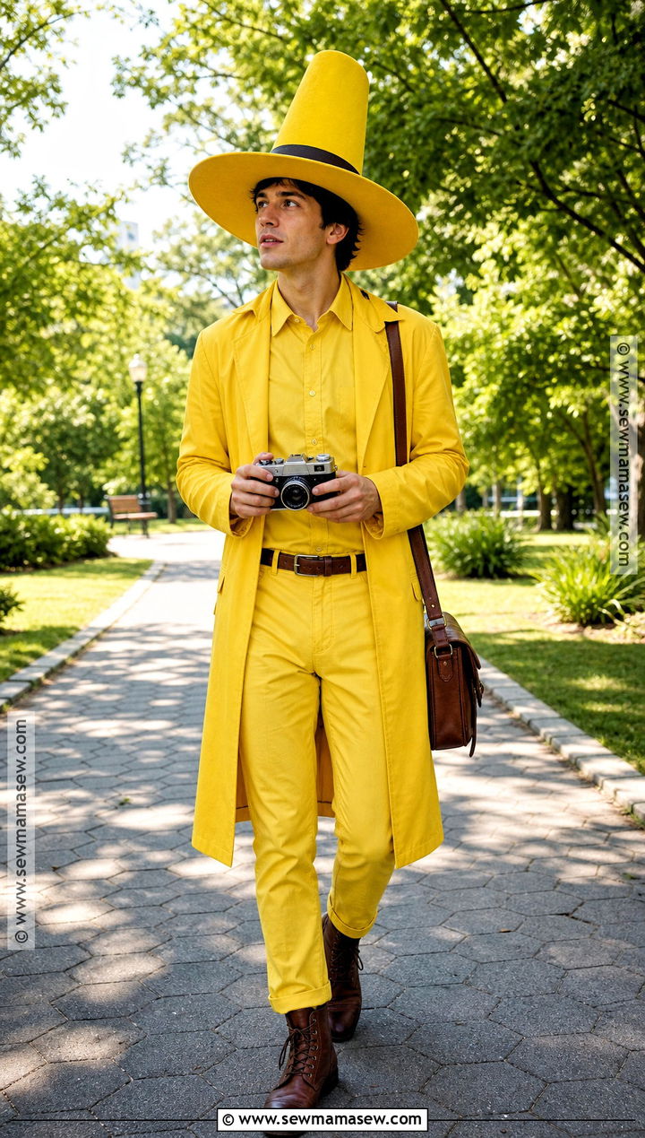 Man With The Yellow Hat Costume - 30 Yellow Costume Ideas