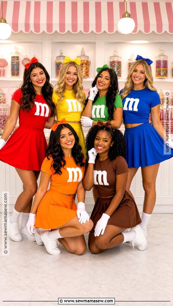 MandM Candy Group Costume - 30 Halloween Costumes Women Group