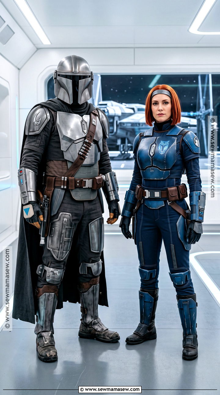 Mandalorian And Bo Katan Couple Costume - 35 star wars couple costume ideas