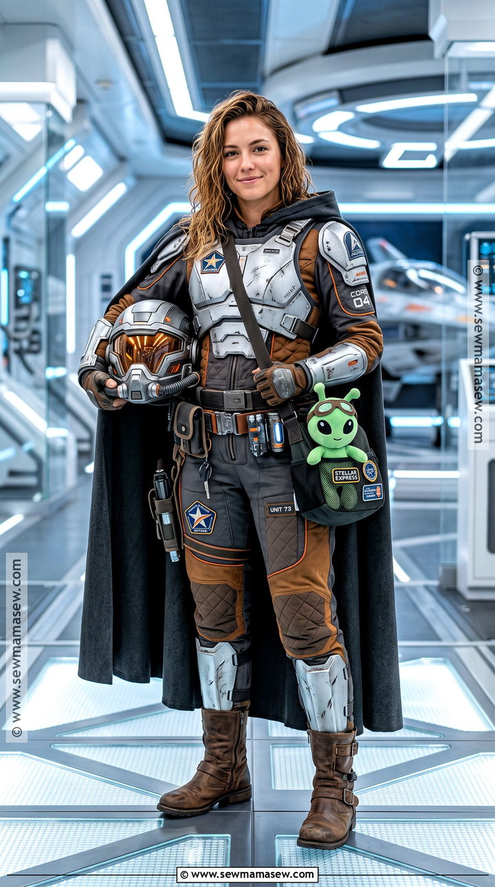 Mandalorian Costume With Grogu Prop - 30 Trending Halloween Costumes