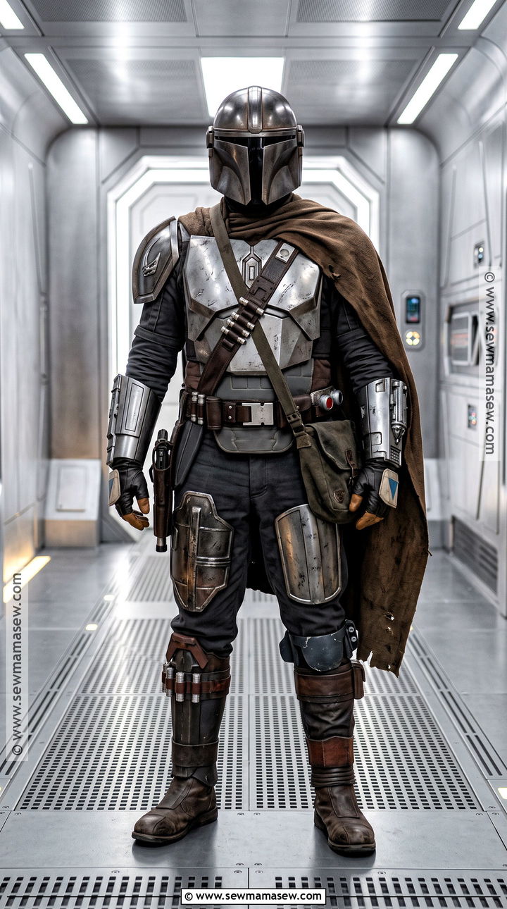 Mandalorian Silver Armor Cosplay - 30 Cosplay Armor Ideas