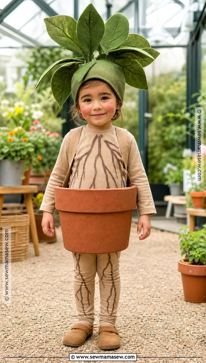 Mandrake Plant Costume - 50 harry potter costume ideas