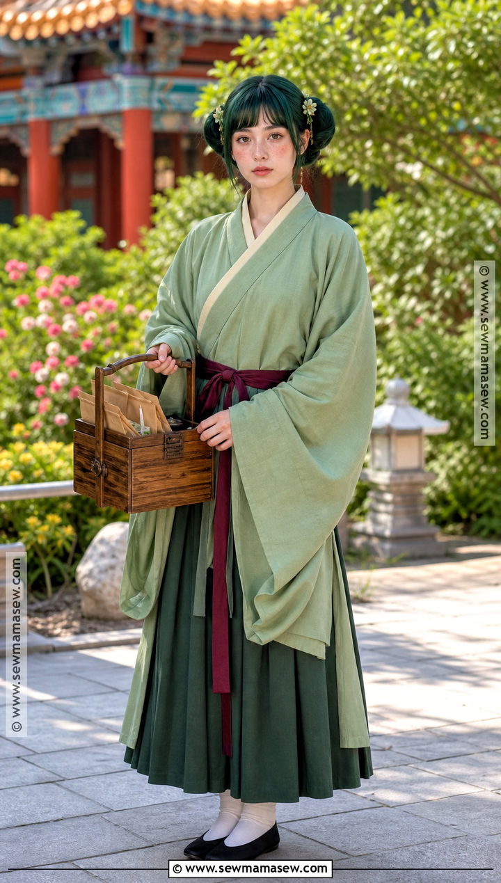 Maomao Cosplay With Green Hanfu - 30 unique cosplay ideas