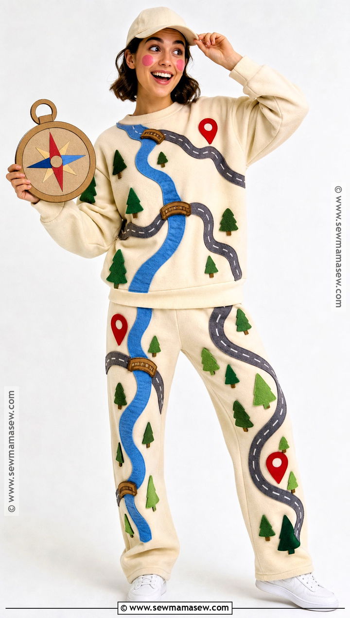Map Halloween Costume - 30 dora halloween costume ideas