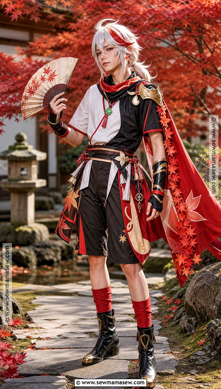 Maple Leaf Kazuha Cosplay Costume - 35 kazuha cosplay ideas