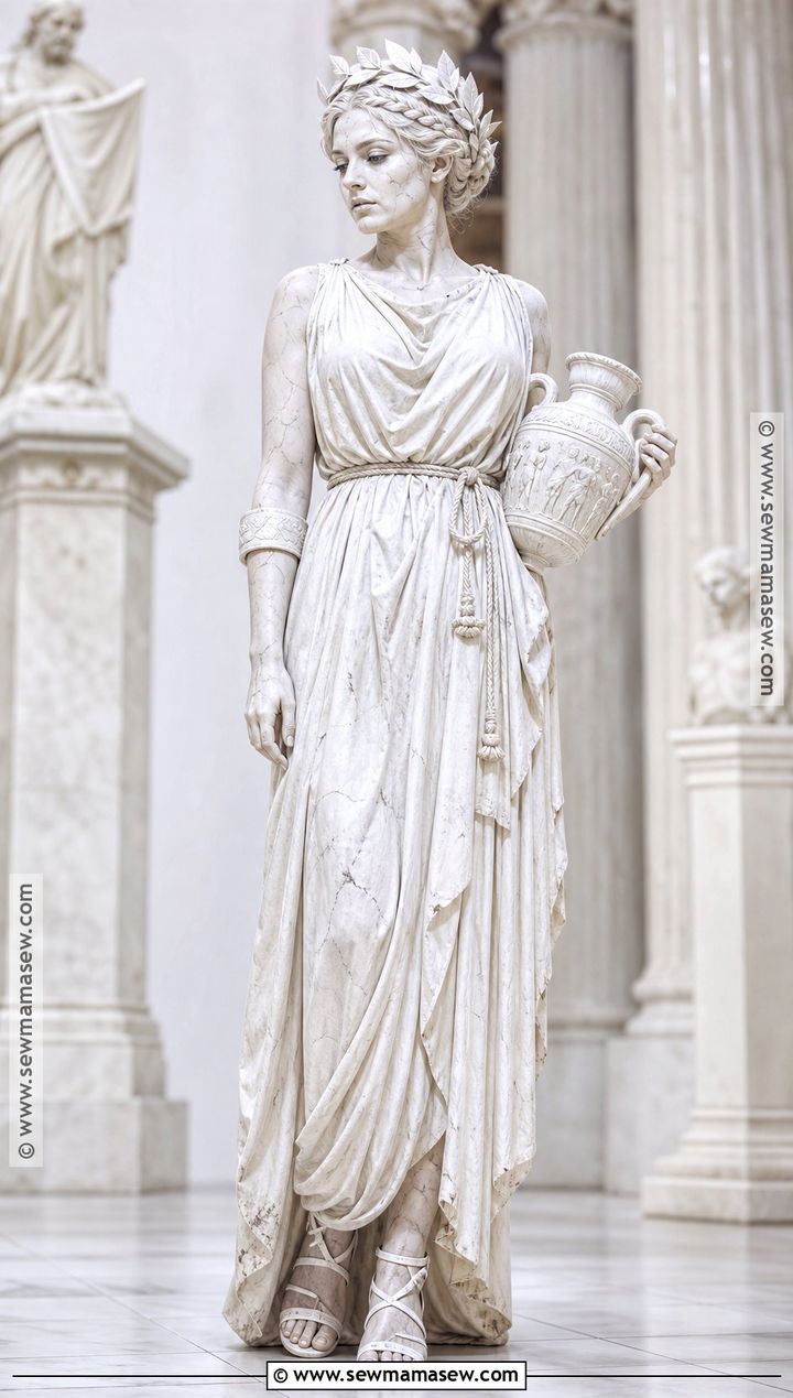 Marble Greek Statue Costume - 40 unique halloween costumes for women