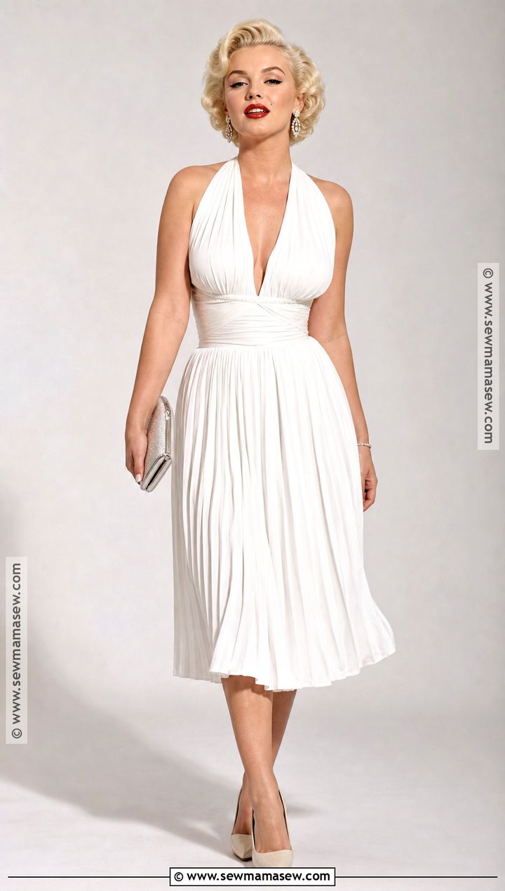 Marilyn Monroe Costume - 35 blonde hair halloween costumes ideas