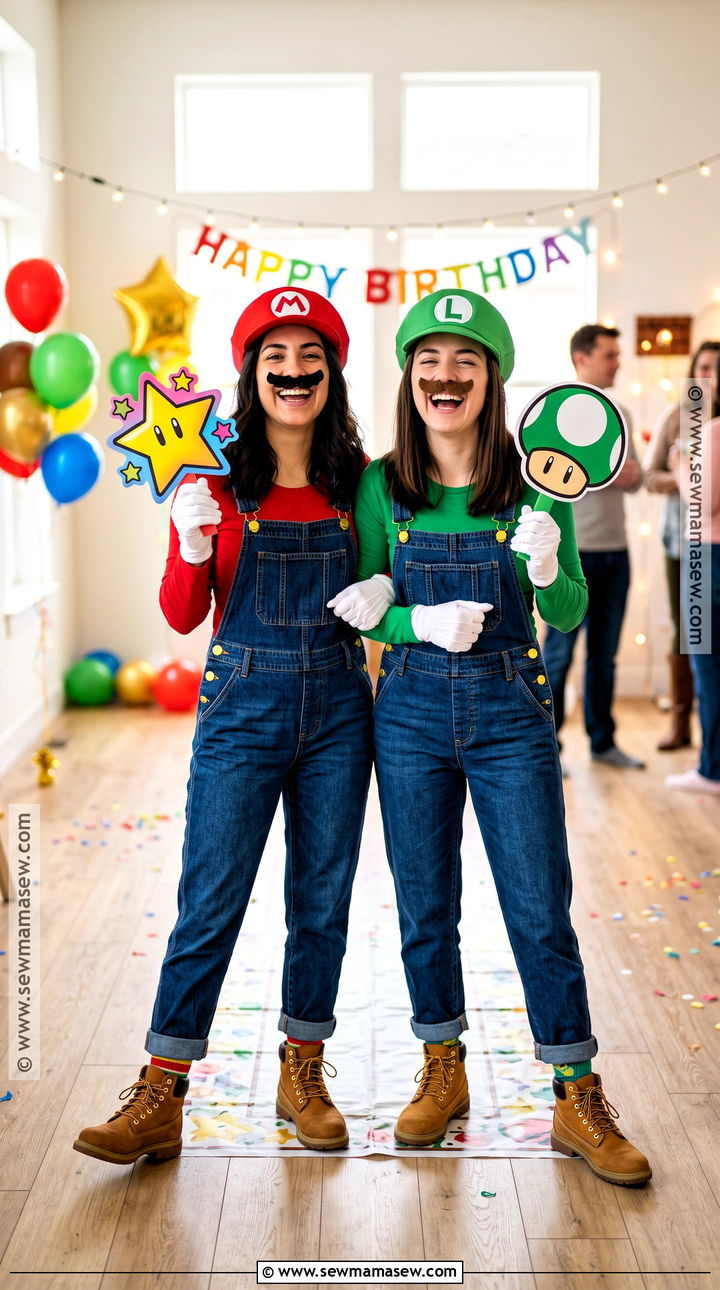 Mario And Luigi BFF Costume - 30 Bff Costume Ideas For 2
