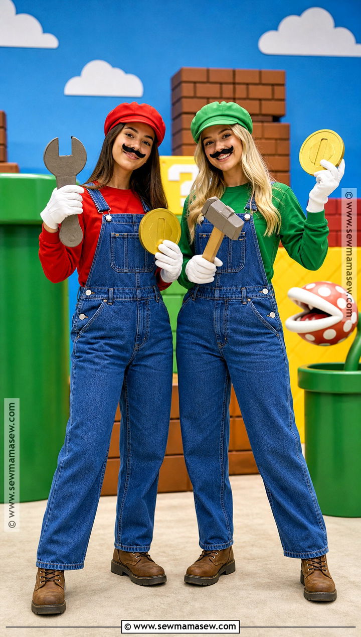 Mario And Luigi Bestie Costume - 40 bestie costume ideas