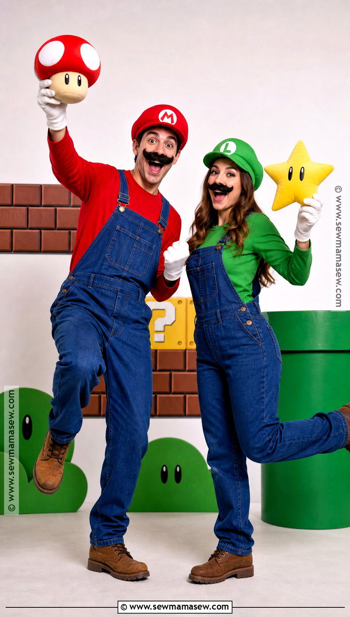 Mario And Luigi Cosplay Duo - 30 cosplay duo ideas