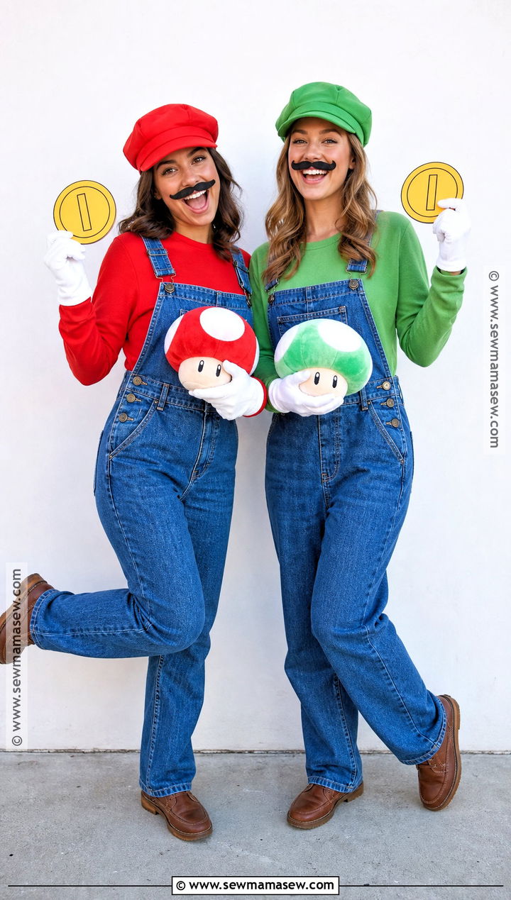 Mario And Luigi Costume - 40 duo costume ideas for best friends