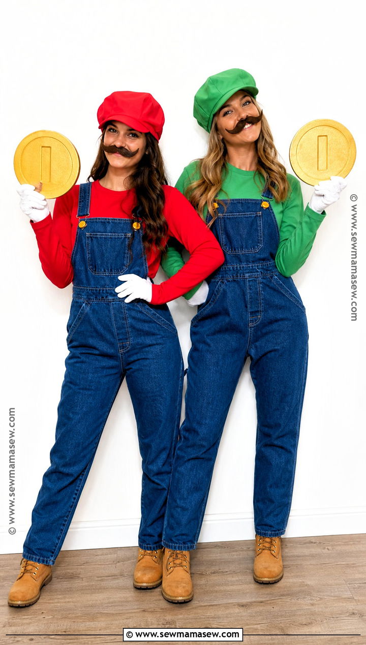 Mario And Luigi Costume - 40 halloween costumes for two