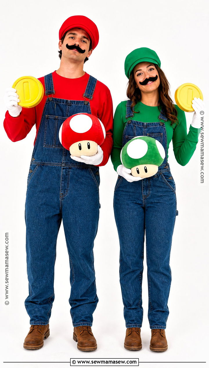 Mario And Luigi Duo Costume - 30 duo halloween costume ideas