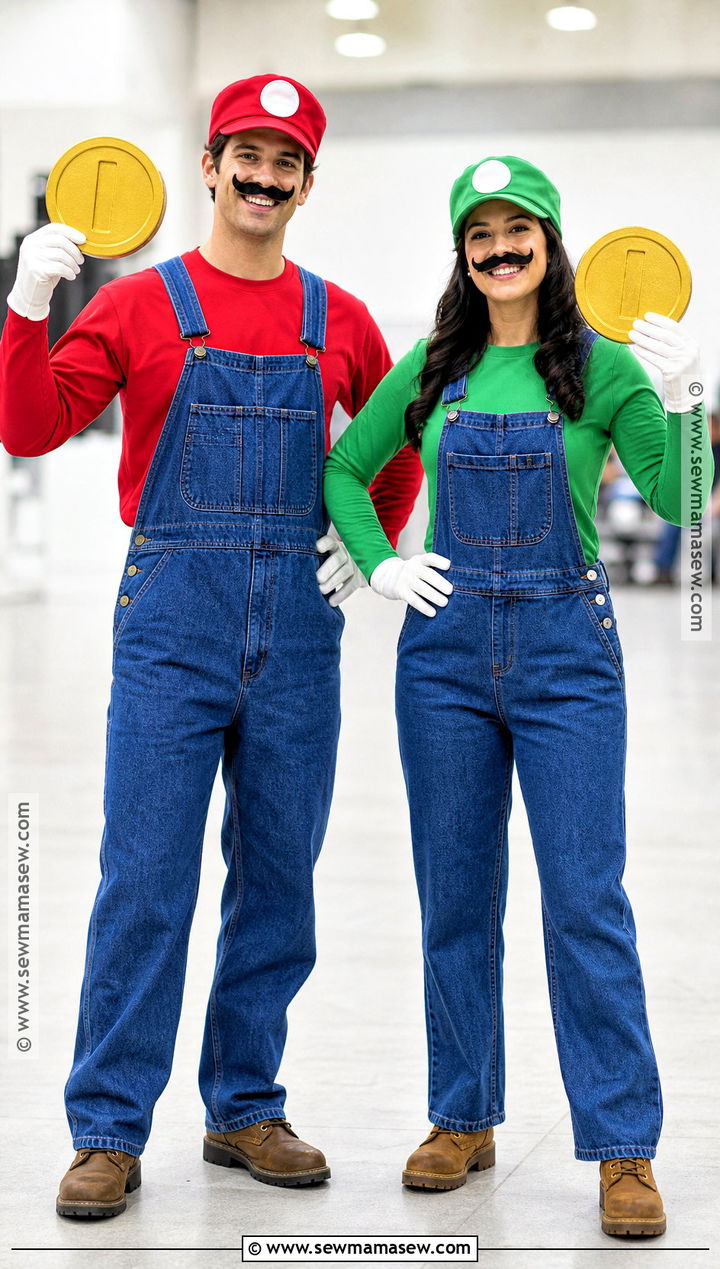 Mario And Luigi Duo Costume - 35 costume ideas duo
