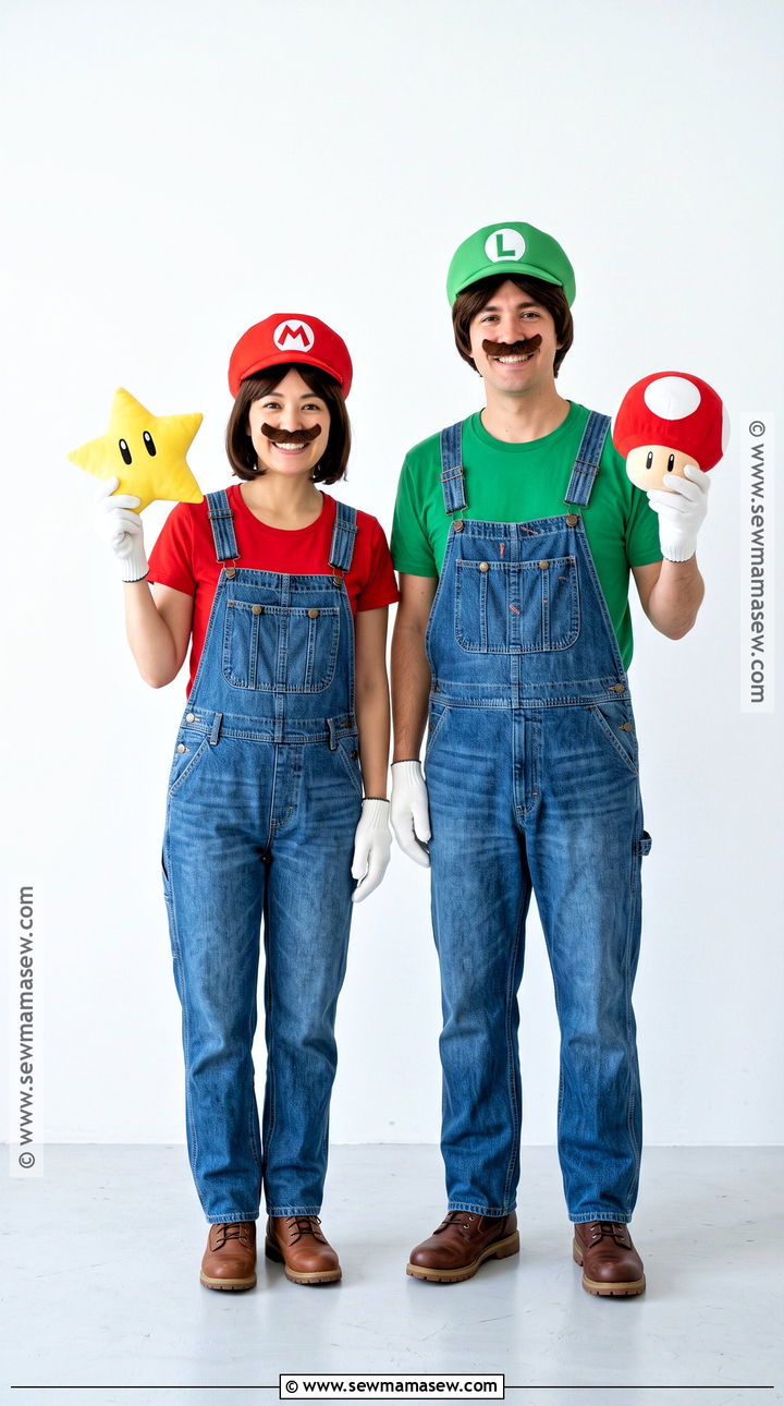 Mario And Luigi Duo Costume - 35 costume inspo ideas