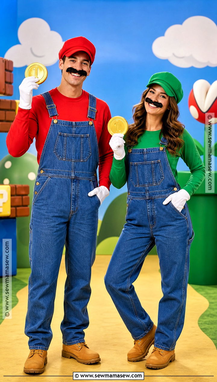 Mario And Luigi Duo Costume - 35 duo halloween costumes cute
