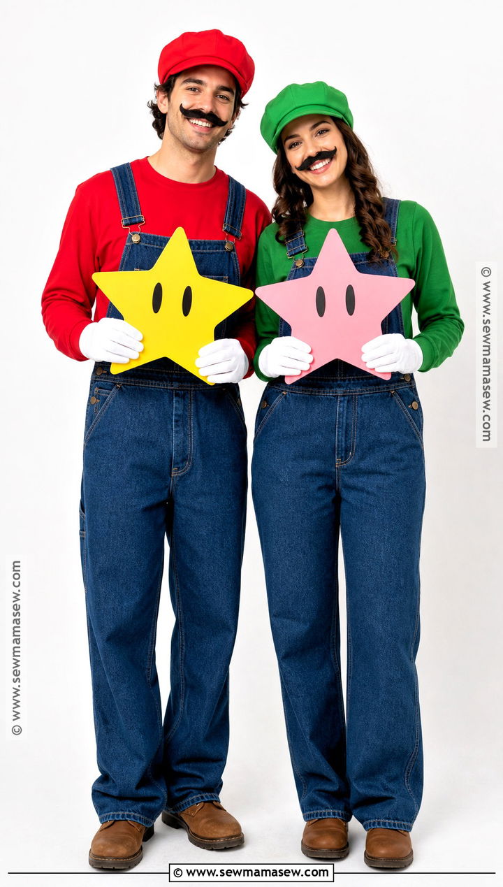 Mario And Luigi Duo Costume - 35 easy duo halloween costumes