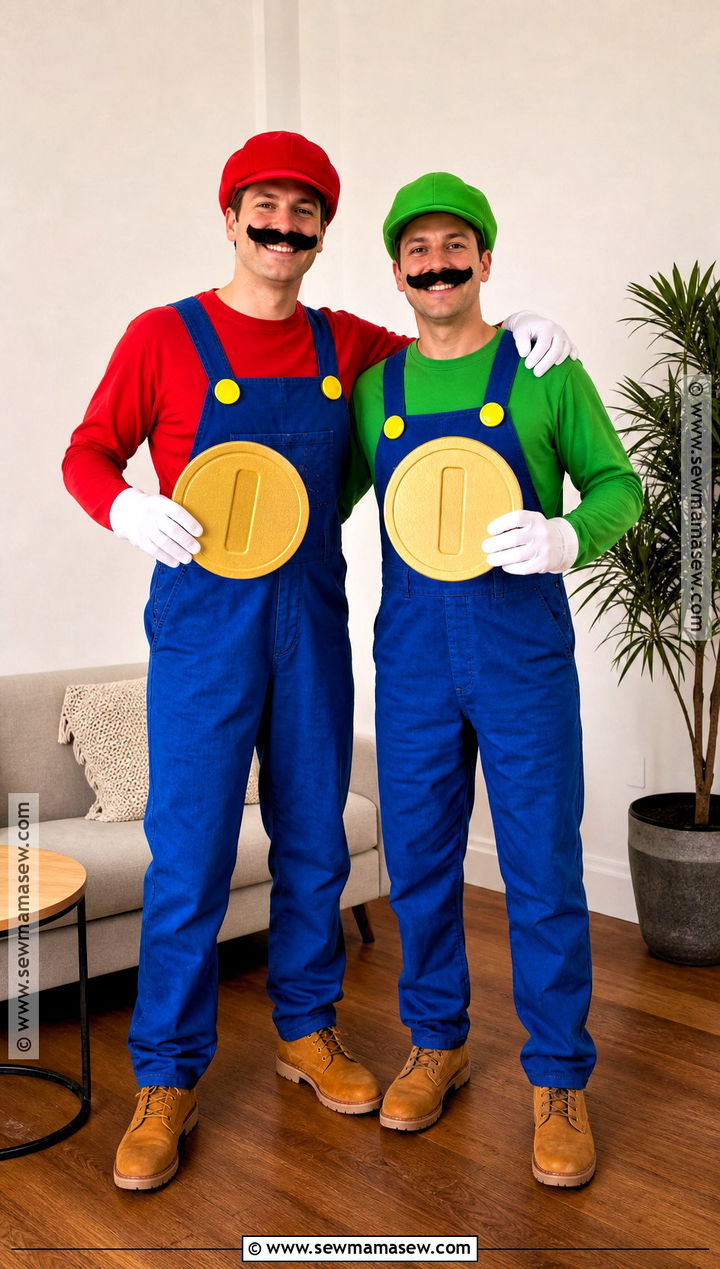 Mario And Luigi Duo Costume - 35 halloween costume ideas duo