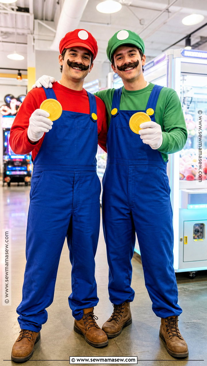 Mario And Luigi Duo Costume - 40 costume halloween duo ideas