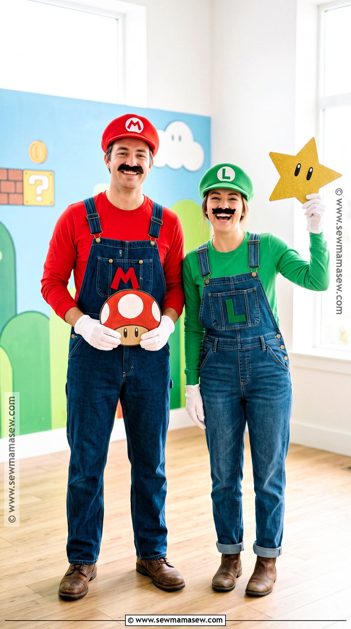 Mario And Luigi Duo Costume - 40 halloween costume duo ideas
