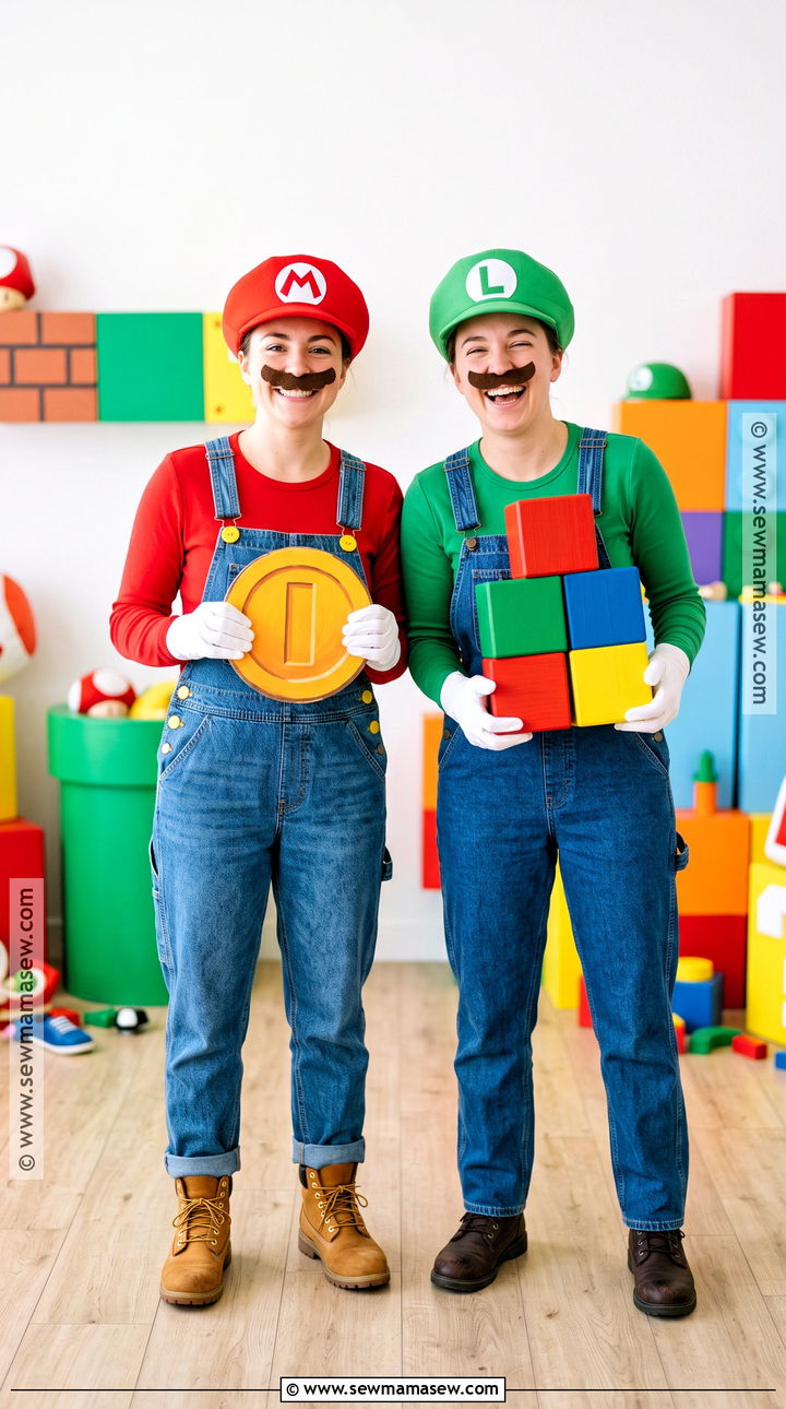 Mario And Luigi Friend Costume - 40 costume ideas for 2 for friends