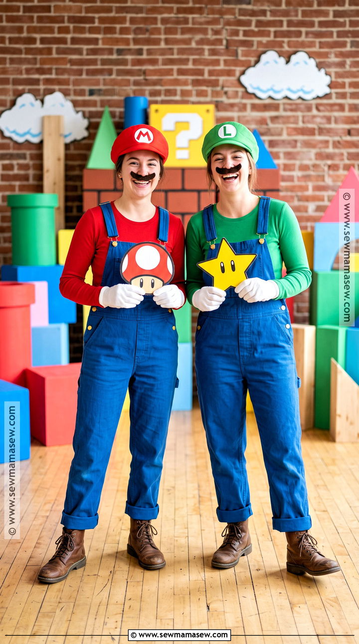 Mario And Luigi Friend Costume - 30 friend costume ideas two