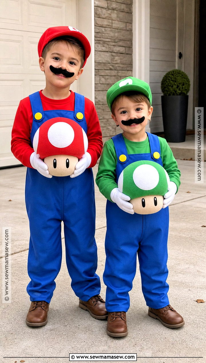 Mario And Luigi Sibling Costume - 35 sibling costume ideas
