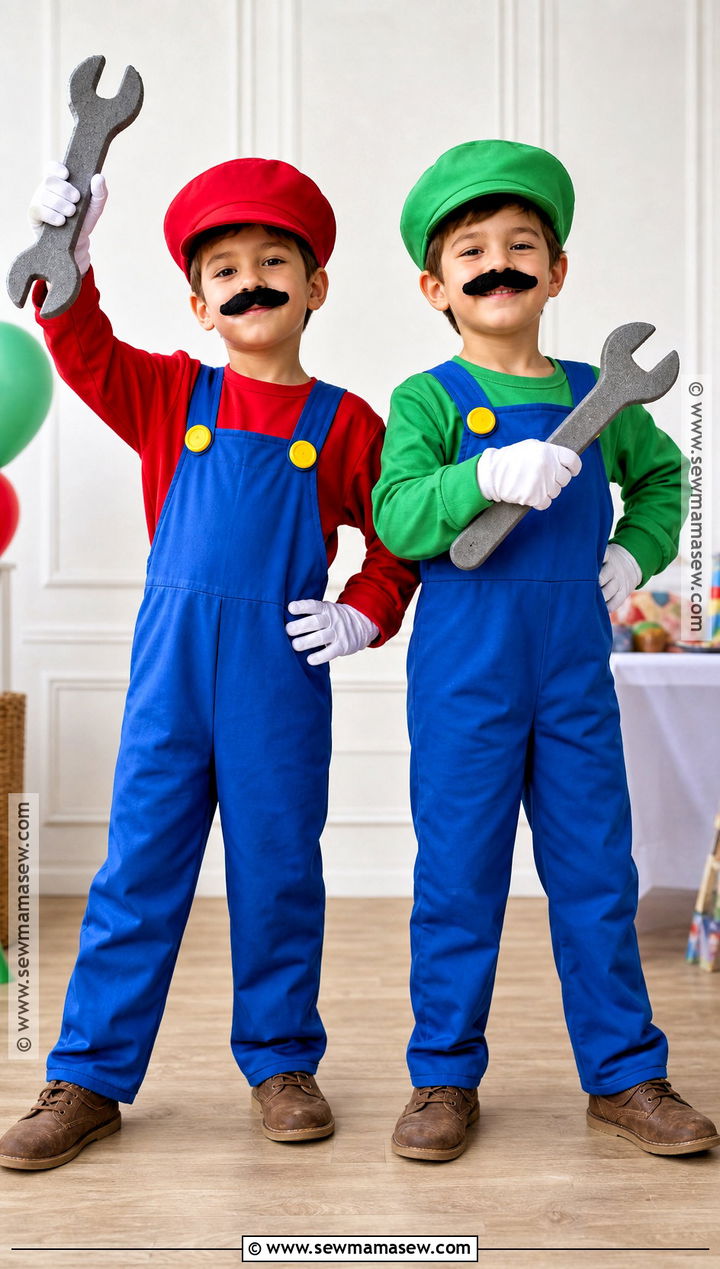Mario And Luigi Twins Costume - 30 twins costume ideas