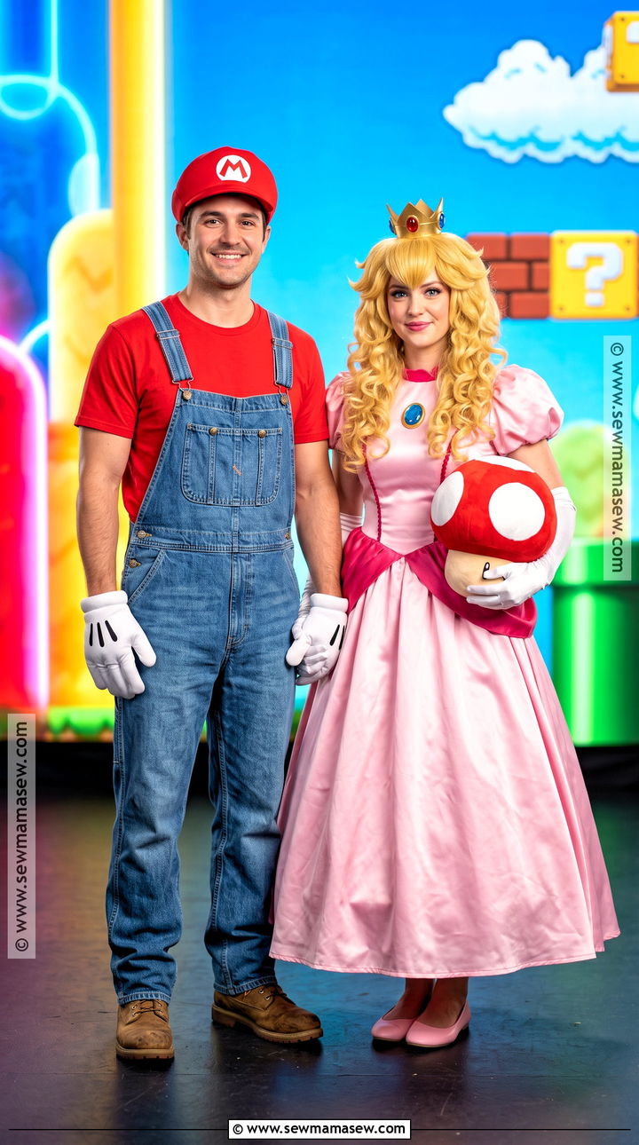 Mario And Princess Peach Costume - 30 best couples costumes creative