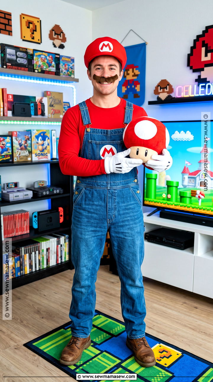 Mario Costume - 35 male costume ideas