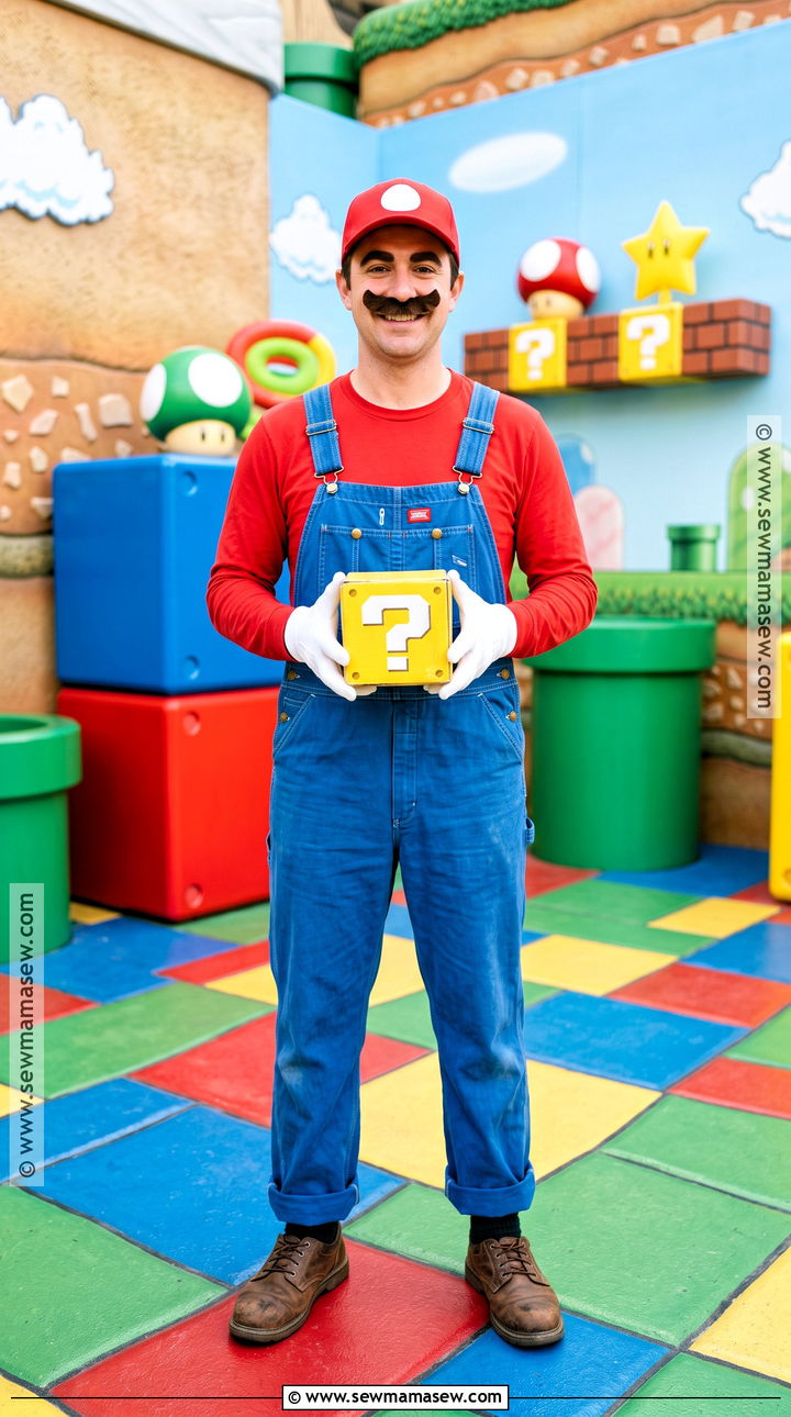 Mario Costume - 35 mens costumes