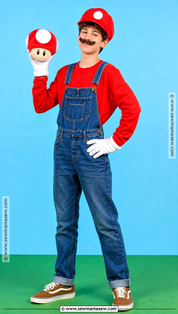 Mario Costume - 40 halloween costumes for teens