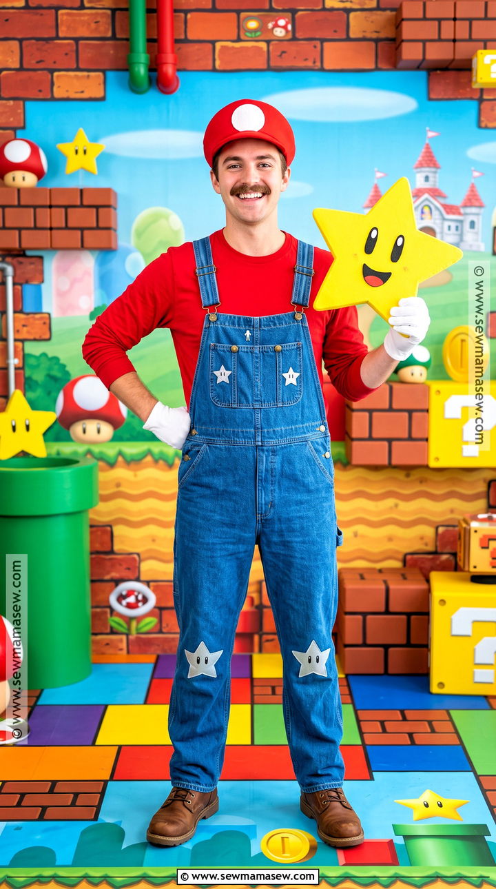 Mario Galaxy Costume With Star Prop - 30 Trending Halloween Costumes