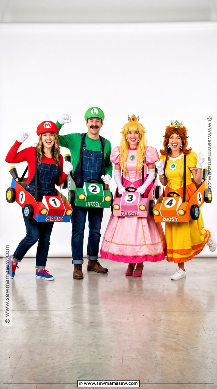 Mario Kart Double Date Costume - 30 double date halloween costumes