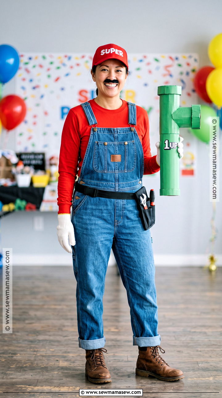 Mario Overall Costume - 30 overall costume ideas