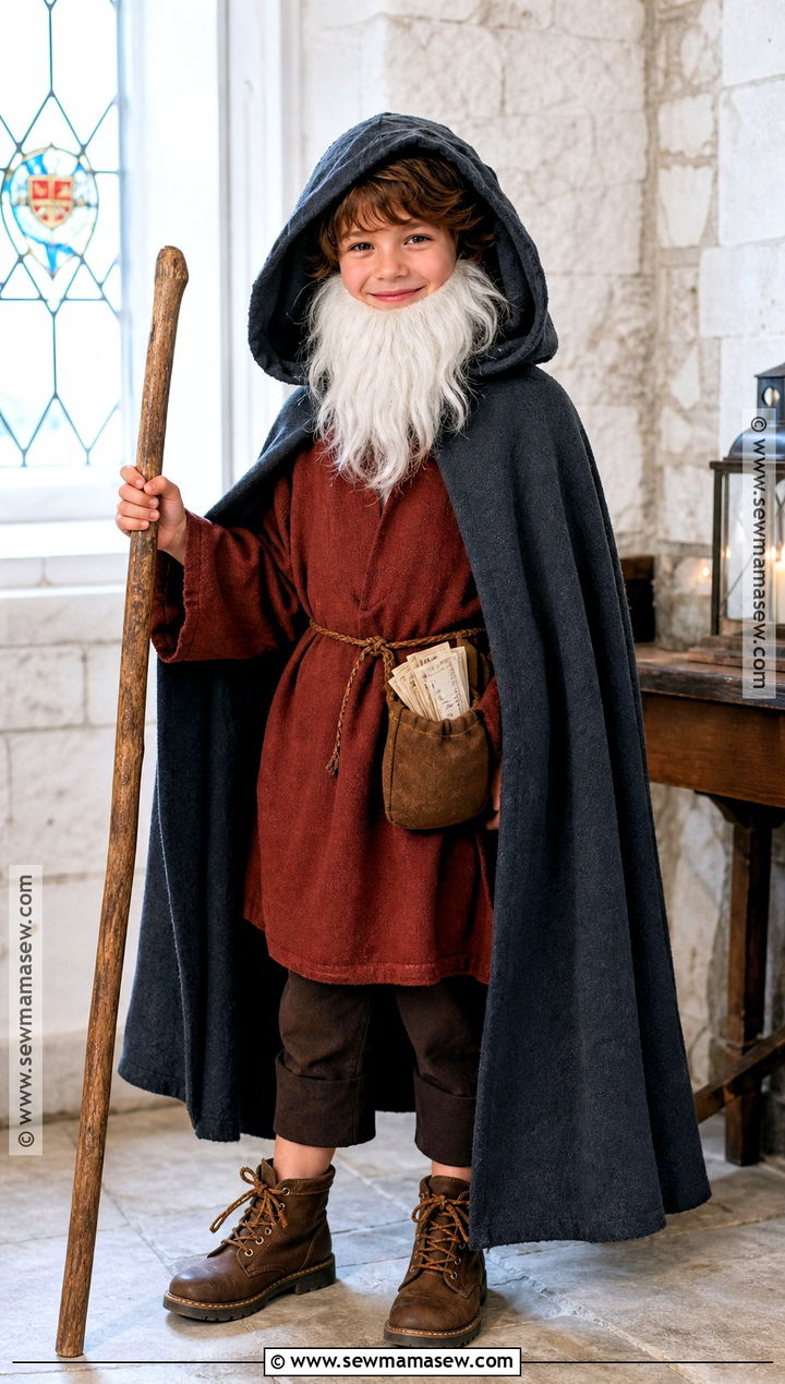 Markl Costume With Wizard Cloak - 30 studio ghibli costume ideas