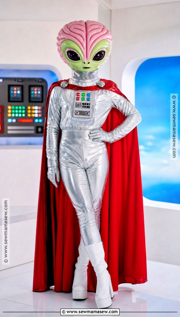 Mars Attacks Alien Costume - 35 tim burton halloween costumes