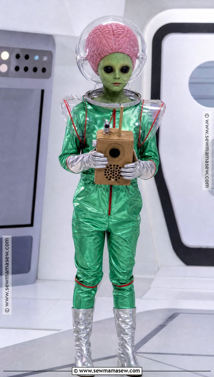Mars Attacks Martian Costume - 35 tim burton costumes
